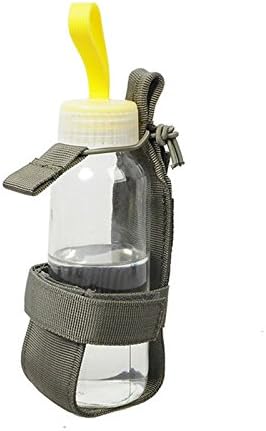 Bottle Pouch Molle Military Tactical 1000D Molle Water Bottle Pouch Canteen Holder Carrier Outdoor Water Molle Bottle (RG)