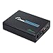 Svideo to HDMI Adapter Converter RCA AV CVBS Composite S-Video R/L Audio to HDMI Upscaler CoolDigital Support 720p/1080p with 3RCA Svideo Cable for DVD VCR PS2 HDTV