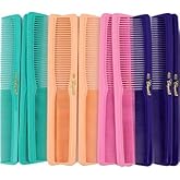 7 inch All Purpose Hair Comb. Hair Cutting Combs. Barber&rsquo;s &amp; Hairstylist Combs. Fresh Mix 12 Units.