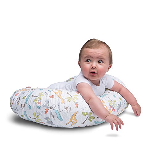 Boppy Original Pillow Cover, Jungle Beat, Cotton Blend Fabric with allover fashion, Fits ALL