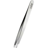 Rubis Switzerland Slanted Tip Tweezer-Silver
