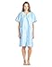 Casual Nights Women's Floral Woven Snap-Front Lounger House Dress