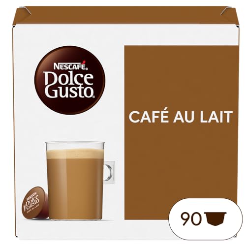 Café au Lait - Café - 90 Capsules (Pack de 3 boîtes XL x 30)
