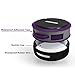 Elivebuy® 5 Watt Driver Portable Waterproof Bluetooth 3.0 Speaker Rugged Wireless For Outdoor/Shower with Built-in Microphone & Suction Cup & Snap Hook - Purple