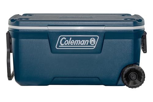 Xtreme Cooler, large cool box with 94 L capacity, PU full foam insulation, cools up to 5 days, portable cool box camping, festivals and fishing