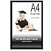 Clay Roberts A4 Black Photo Frame for Certificates, Documents and Photos