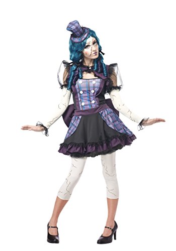 California Costumes womens Plus Size Broken Doll Costume