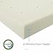 LUCID 4 Inch Ventilated Memory Foam Mattress Topper - 3-Year Warranty - Full XL