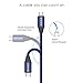 [2 Pack] Micro USB Cable 1.8m/6ft Nylon Braided Tangle-Free Extra Long Lighting Charger Cord High Speed USB 2.0 for Samsung Galaxy S7/S6/S5,Note 5/4/3,HTC,LG,Android Devices