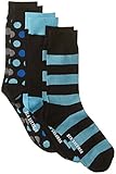 Ben Sherman Men's 3 Pack Bryce Crew Socks