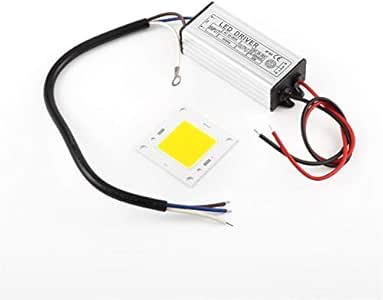 1 Bombilla SMD de 30 W de Alta Potencia, Resistente al Agua, con Chips