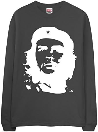 Long Sleeve T-Shirt - Che Guevara Silhouette Charcoal Small
