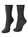 OSABASA Wool Crew Socks 4 Pairs 1 Set With Various Printing SET1, Shoe Size 8-11 (Sock Size 9.5