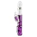 Well Wanted 36-Frequency Soft Silicone Rotating Bullet Thrusting Powerful G-Spot Vibrator for Women Stimulation Clit Dildo, Purple,