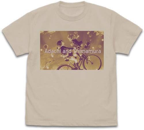 Amazon 安達としまむら 安達としまむら ｔシャツ ｌｉｇｈｔ ｂｅｉｇｅ ｓ アニメ 萌えグッズ 通販