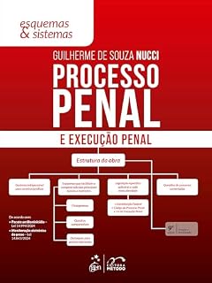 Livro Processo Penal e Execução Penal - Esquemas & Sistemas - 9ª Edição 2025