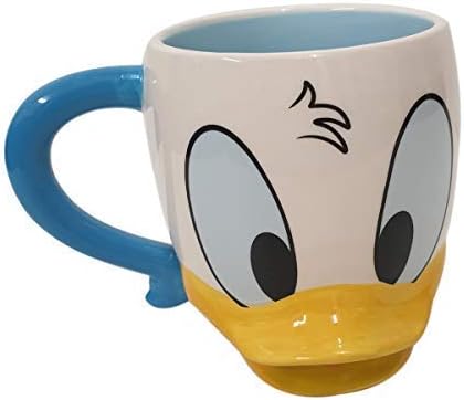 Tazas De Desayuno Tazas Lindo De Disney Pato Donald Y Daisy Cara Taza De Ceramica Set De Regalo Blue Donald Pato Hogar Y Cocina