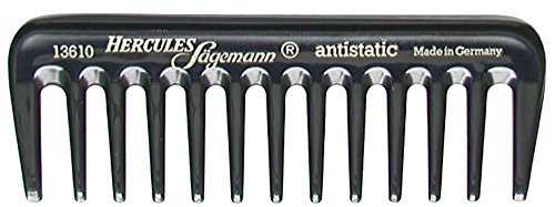 Hercules SägemannStyling Comb 4" | Ebonite - Made in Germany