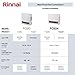 Rinnai FC510P Ventless Propane Heater, Energy-Efficient Space Heater with Programmable Thermostat