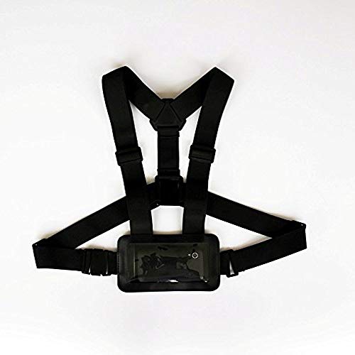 Use Your Mobile Phone as Action Camera Body Chest Mount Harness Strap Mobile Phone Holder Used