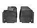 WeatherTech Custom Fit FloorLiners for JX, QX60, Pathfinder - 1st Row (444451), Black