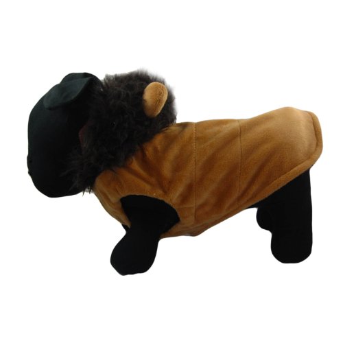 Alfie Couture Designer Pet Apparel - Wade the Lion Costume - Color: Brown