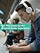 LASMEX 2.5mm to 3.5mm Audio Cable 3.9ft Headphone Aux Cord Compatible for Bose QC25, QC35, QuietComfort 25/35, AE2, AE2i, AE2w, SoundLink, SoundTrue and Audio-Technia, AKG, JBL (1-Pack, Black)