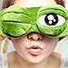 3D Cartoon Sleep Mask - Cute Frog Eye Cover, Super Soft Eye Blindfold Sleeping Mask for Children and Adults