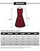 Furnex Women's Sleeveless Tank Tops Floral Pleated Front Mesh Blouses Tunic (Medium, 10 Black Red)