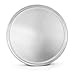 New Star Foodservice 51049 Restaurant-Grade Aluminum Pizza Pan, Baking Tray, Coupe Style, 16-Inch, Pack of 6