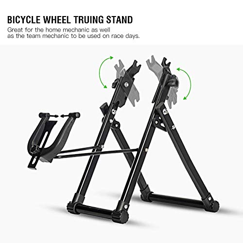 Estink- Bicycle Wheel Truing Stand, Bike Wheel Truing Stand Cycling Maintenance Accessory Parts - Thumbnail 3