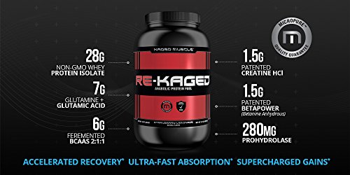 4 RE+KAGED+Post+Workout+Recovery+Glutamine+Strawberry