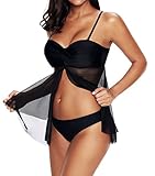 Mumentfienlis Womens Two Piece Bathing Suit Tankini Swimsuit