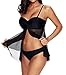 Mumentfienlis Womens Two Piece Bathing Suit Tankini Swimsuit