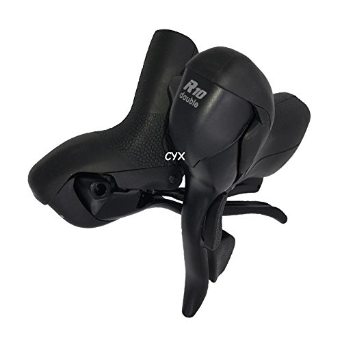 microNEW SB-R502 Double 2X10 Speed Shifter Road Bicycle Lever Brake Derailleur Compatible for Shimano Shifter