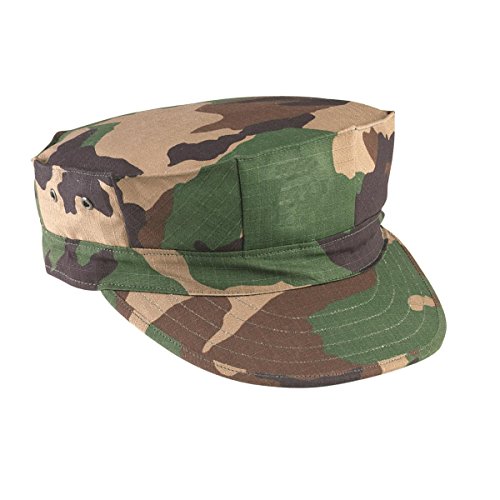 Rothco R/S 8 Point No Emblem Marine Cap, Camo, Medium