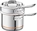 All-Clad 62025SS Copper Core 5-Ply Bonded Dishwasher Safe Porcelain Double Boiler Insert / Cookware, Silver