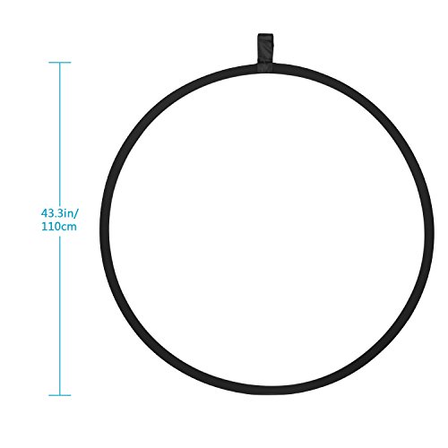 Neewer-5-in-1-Collapsible-Multi-Disc-Light-Reflector-43-inches110-centimeters-and-6-Pack-Muslin-Backdrop-Spring-Clamps-TranslucentSilverGoldWhiteBlack-Reflector-for-Studio-or-Outdoor-Photography