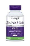 Natrol Skin and Hair Nails with Lutein Capsules, 60 Count