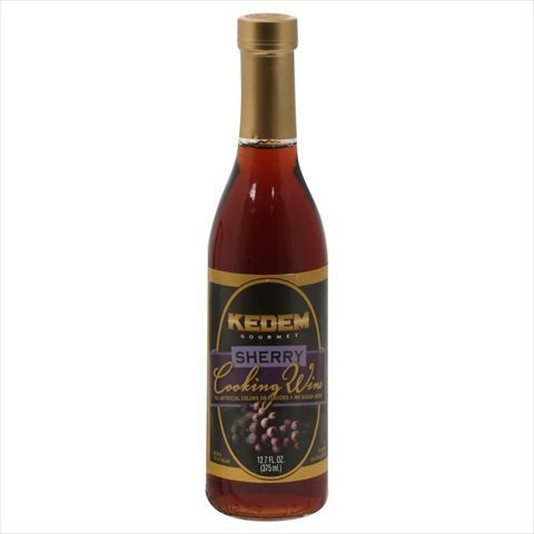 Cooking Wine Sherry -Pack of 12 by Kedem