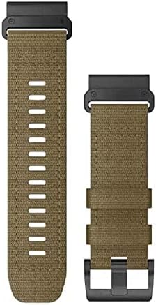 Amazon.com: Garmin QuickFit® 26 Watch Bands - Tactical Black Nylon 