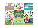Kitchen MELISSA & DOUG REUSABLE STICKER PAD - FAIRIES (Set of 3) Book