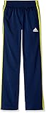 adidas Boys' Big Boys' Designator Pant, Collegiate Navy/Shock Slime, X-Large/18