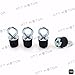 (4) Polaris Lock & HTTMT- Ride Lock and Ride Type Tie Downs for Sportsman, RZR, ACE, ATV's - Low Profile