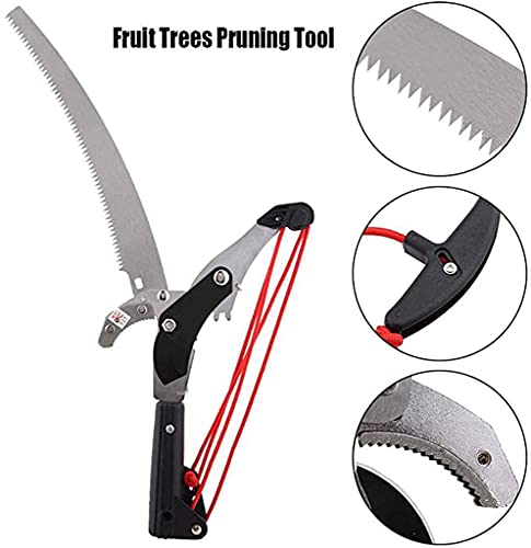 JYZT Erweiterte Teleskopschneidsäge 7,2M / 24FT Teleskopstangensäge Wird Für Gartengeräte In Großer Höhe, AST Und… – Bild 3