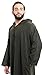 Moroccan Men Djellaba Handmade Winter Cotton Delicate Embroidery Burgundy Large to X-large