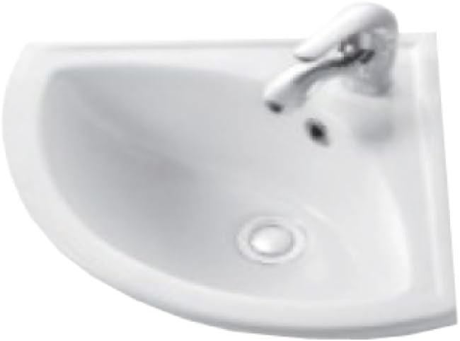 Kyte Mini Corner Basin 365mm x 365mm BUYWITHEEZE® (2 Tap Hole)