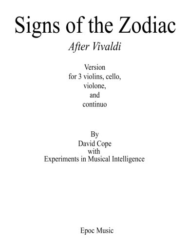 Signs of the Zodiac: After Vivaldi