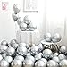 Metallic Silver Balloons 12 inch 50pcs Party Balloons Birthday Helium Balloon Chrome Latex Balloons primary