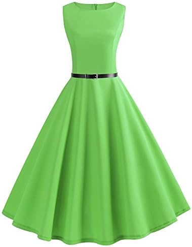 Womens Dresses Women's 1950s Vintage Rockabilly Swing Lace Cocktail Prom Mini Party Dress